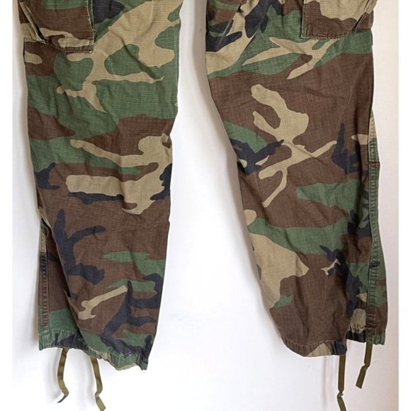 Vintage  US Military Camo Army Jungle Pants Size Small - Picture 8 of 10